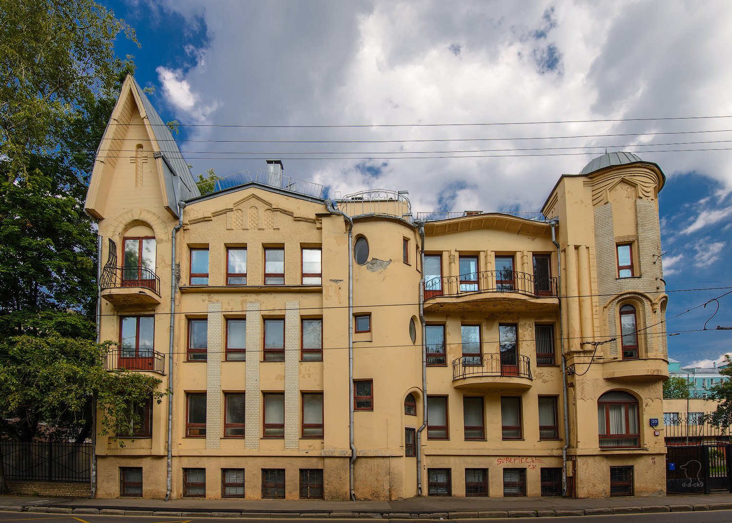 Необычные здания Москвы | Пикабу