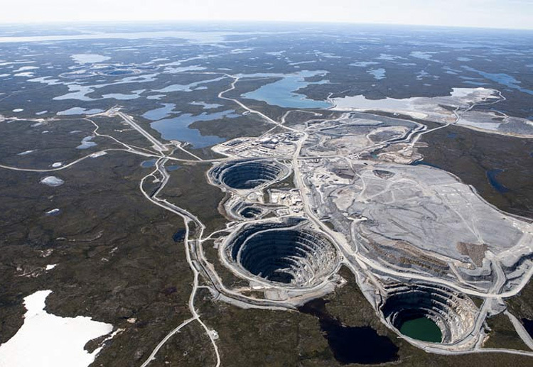 10 man-made black holes on the body of the Earth - Not mine, Canyon, Career, Beautiful, Mine, Field, Hole, Longpost