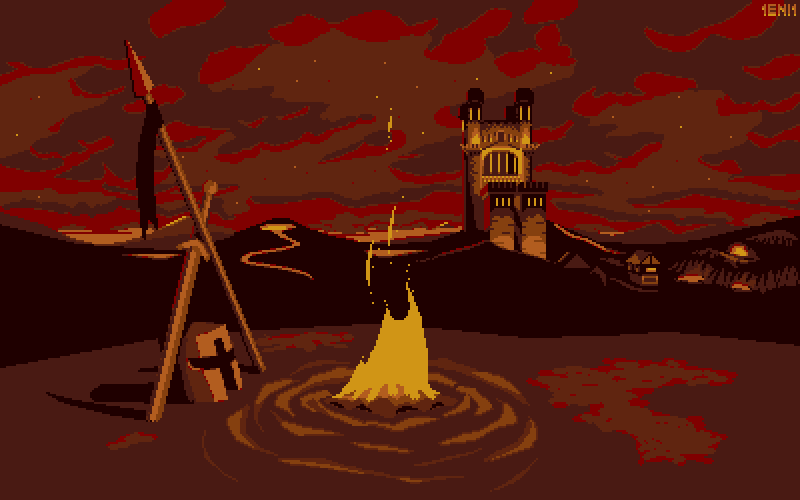 Inferno - My, , Pixel Art, Pixelgif, GIF, HOMM III