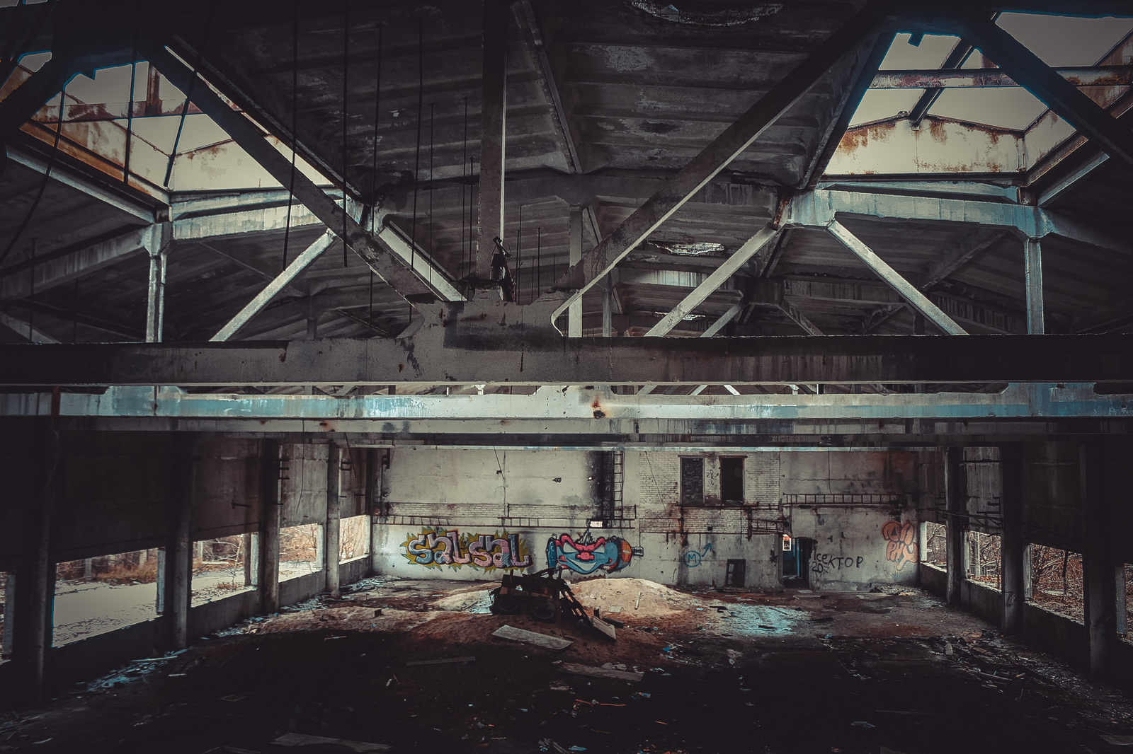 Abandoned water treatment plant - My, Urbanphoto, Abandoned factory, Abandoned, Rostov-on-Don, Longpost