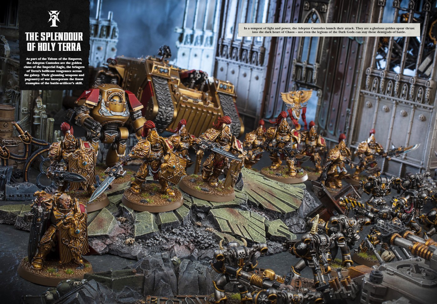 While Forge World is releasing normal Custodians, GW are releasing this - Warhammer 40k, Wh News, Adeptus Custodes, Codex, Longpost