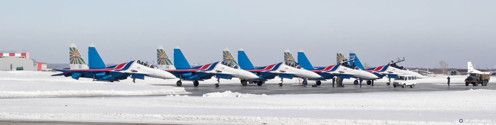 Aerobatic team Russian Knights in Novosibirsk. - My, Russian Knights, Su-30cm, Tolmachevo, Aerobatic team, Longpost