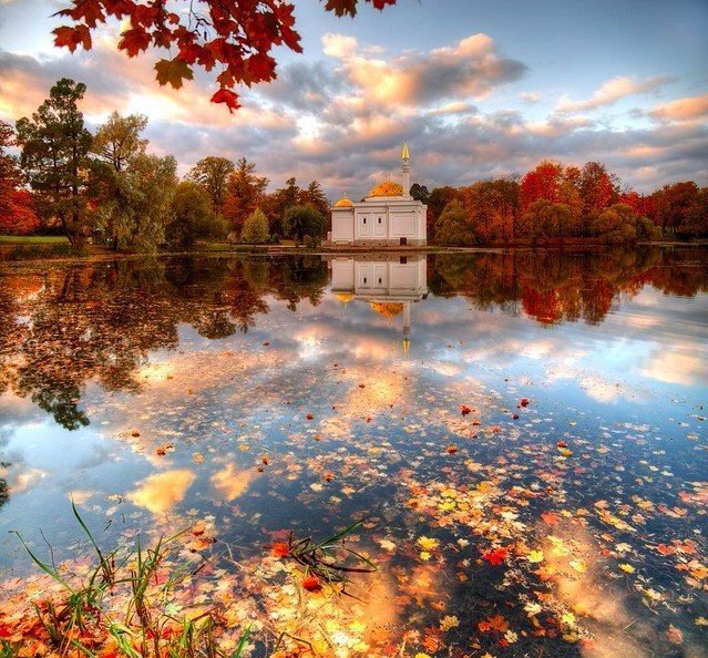 Царское село в Пушкине, Россия - Царское село, Россия, Природа, Фотография, Красота