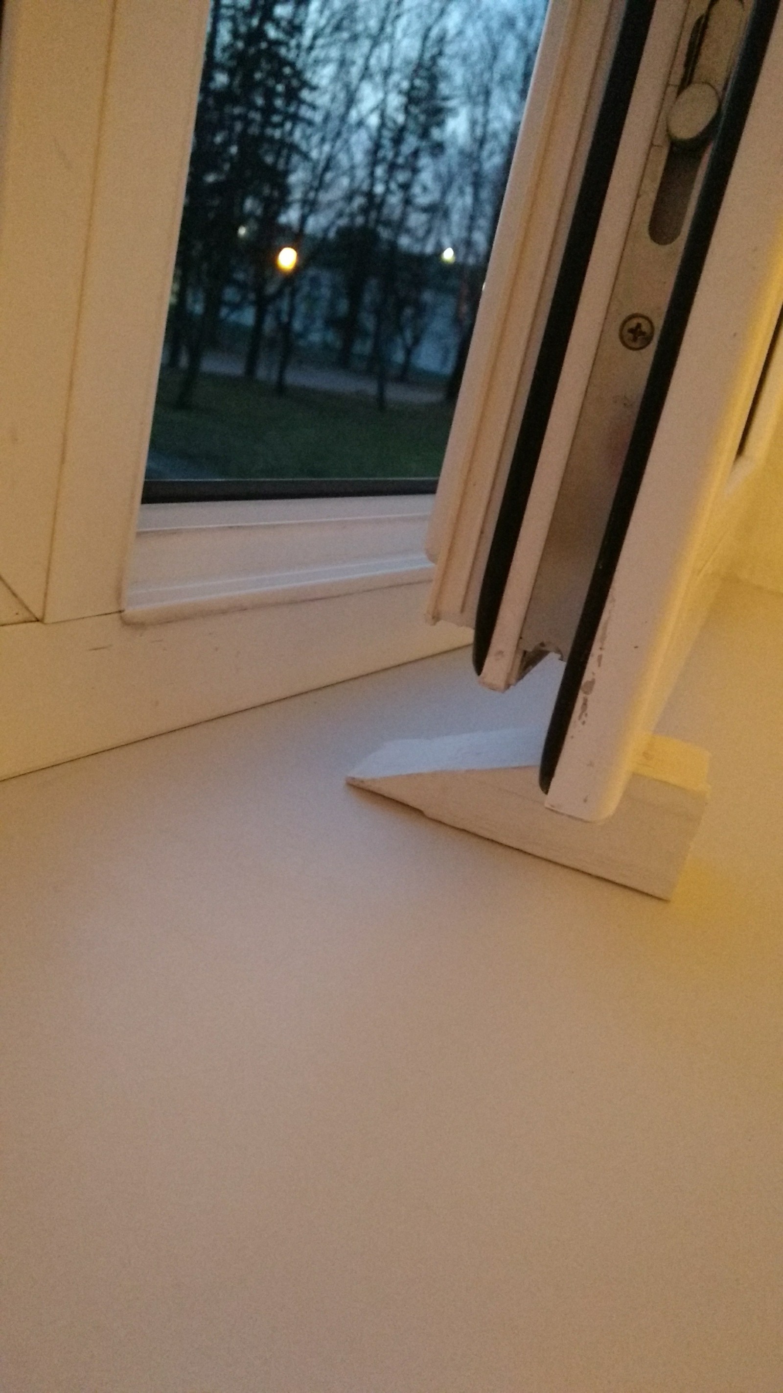 Wedge window - precise regulation of the window opening in the mode of both MICRO and MACRO ventilation - My, Window, PVC windows, Inventions, Ingenuity, Homemade, Miracle, Republic of Belarus, Longpost