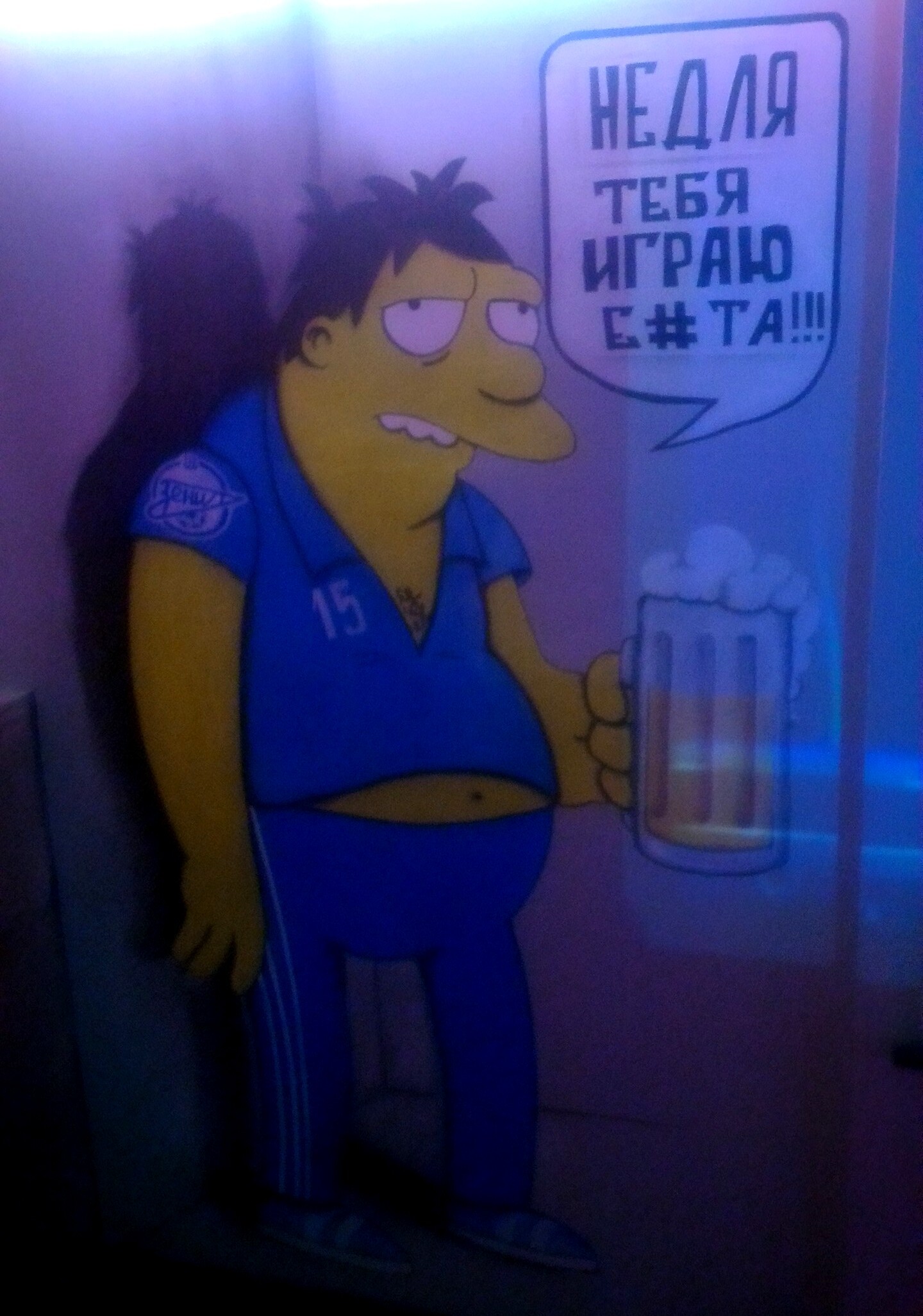 All the essence in one photo. - , , Zenith, Saint Petersburg, The Simpsons, 