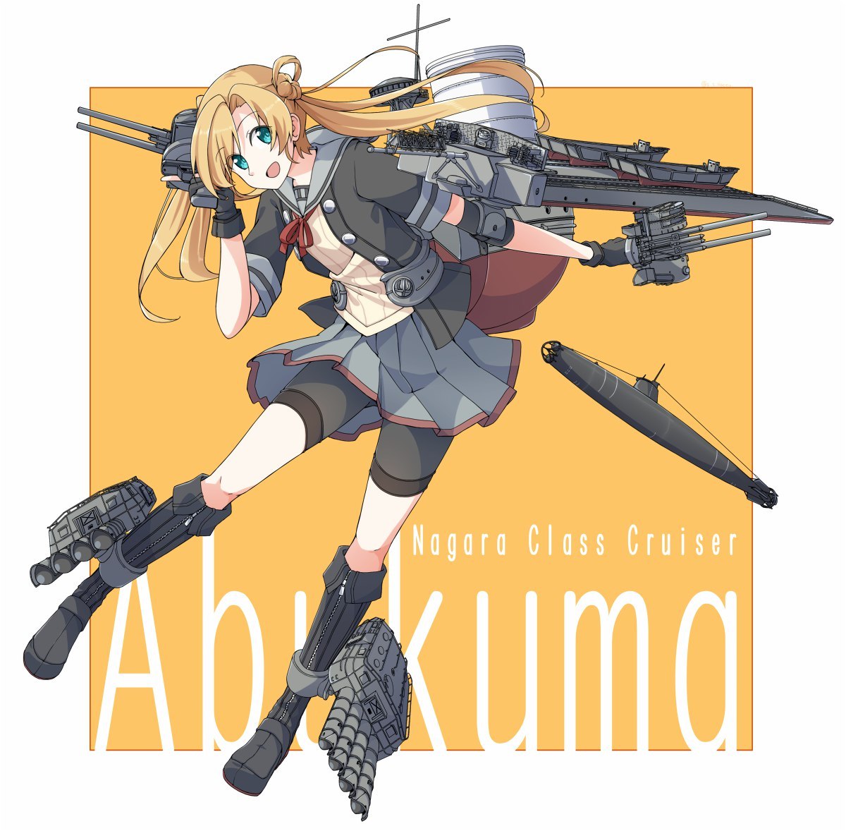 Abukuma - Kantai collection, Anime art, Kanmusu, Abukuma