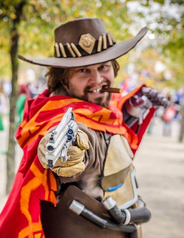 Colorful McCree - Overwatch, McCree, Cosplay, McCree, Cosplay joker, Blizzard, , Longpost