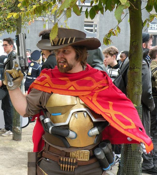 Colorful McCree - Overwatch, McCree, Cosplay, McCree, Cosplay joker, Blizzard, , Longpost