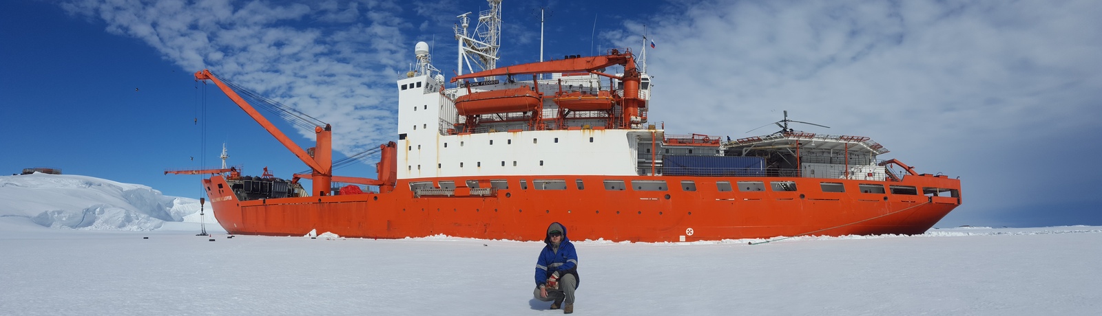 Job. - My, Tag, Work, Academician, Fedorov, Antarctica, Icebreaker