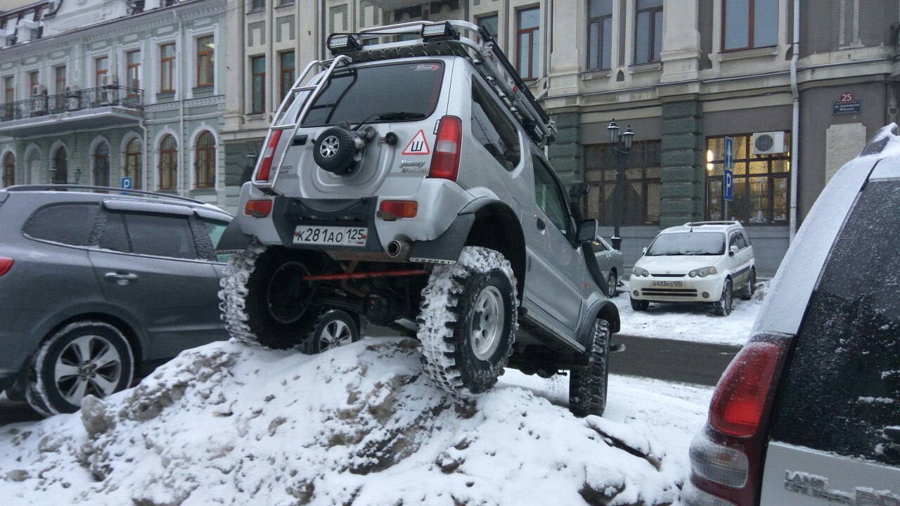 Spare :) - Auto, The photo, Колесо, Spare wheel, Vladivostok