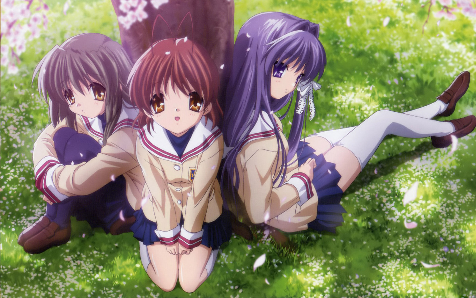 Немного обоев Clannad | Пикабу