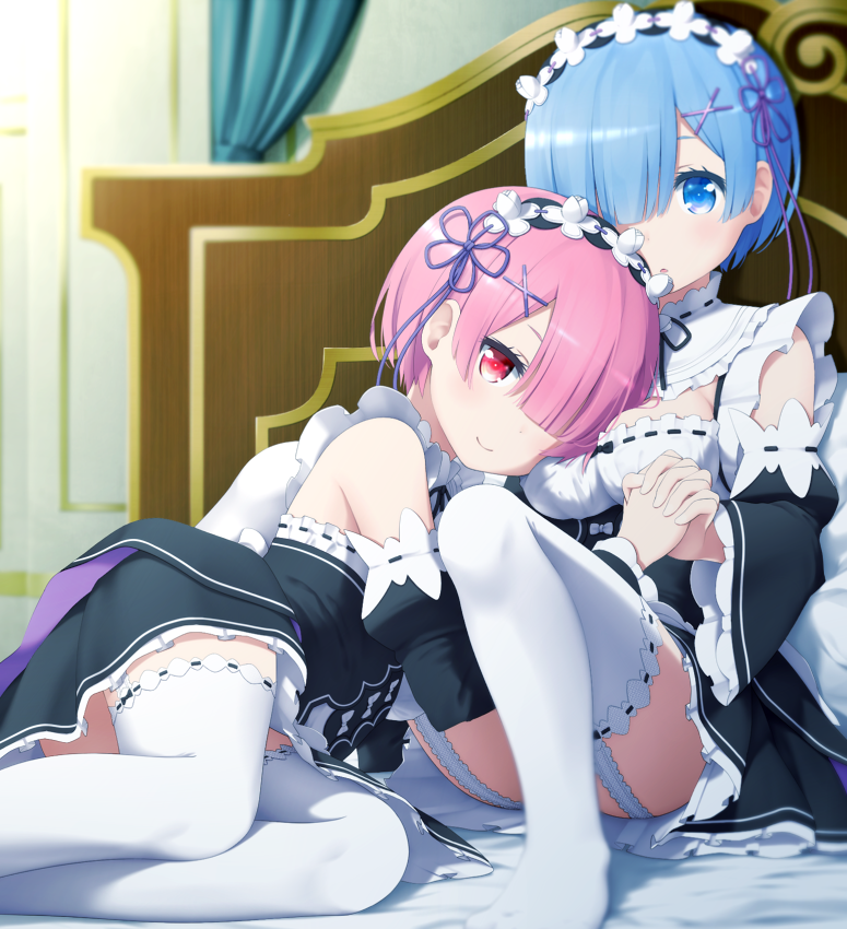 Ram & Rem - Anime, Anime art, Re: Zero Kara, Rem, Ram, Rem (Re: Zero Kara), Ram (Re: Zero Kara)