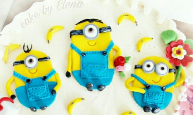 minions cake - My, Cake, Minions, Longpost