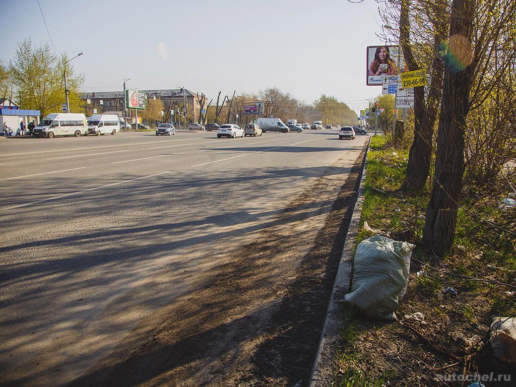 Showcase for Medvedev - My, Window dressing, Road repair, Russia, Longpost