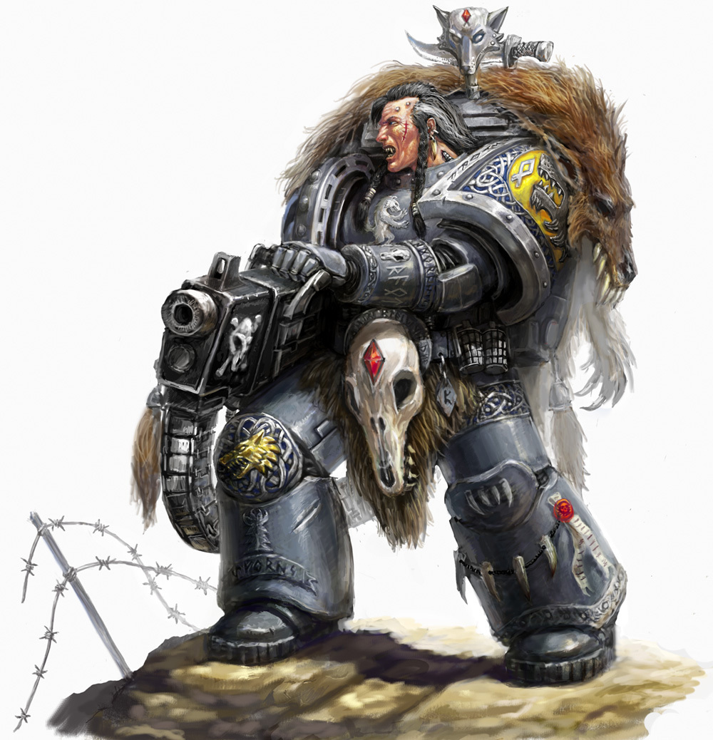 spacewolves - Space wolves, Warhammer 40k, Space Marine, Longpost