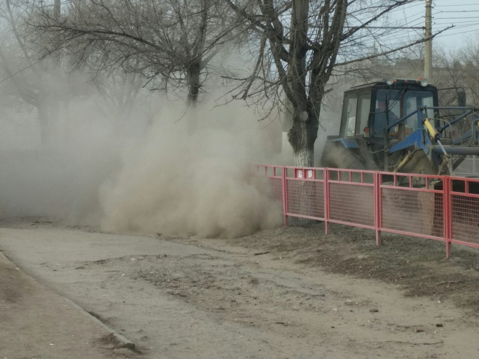 Good morning - My, Morning, Surprise, Volgograd, Cleaning, Russian roads