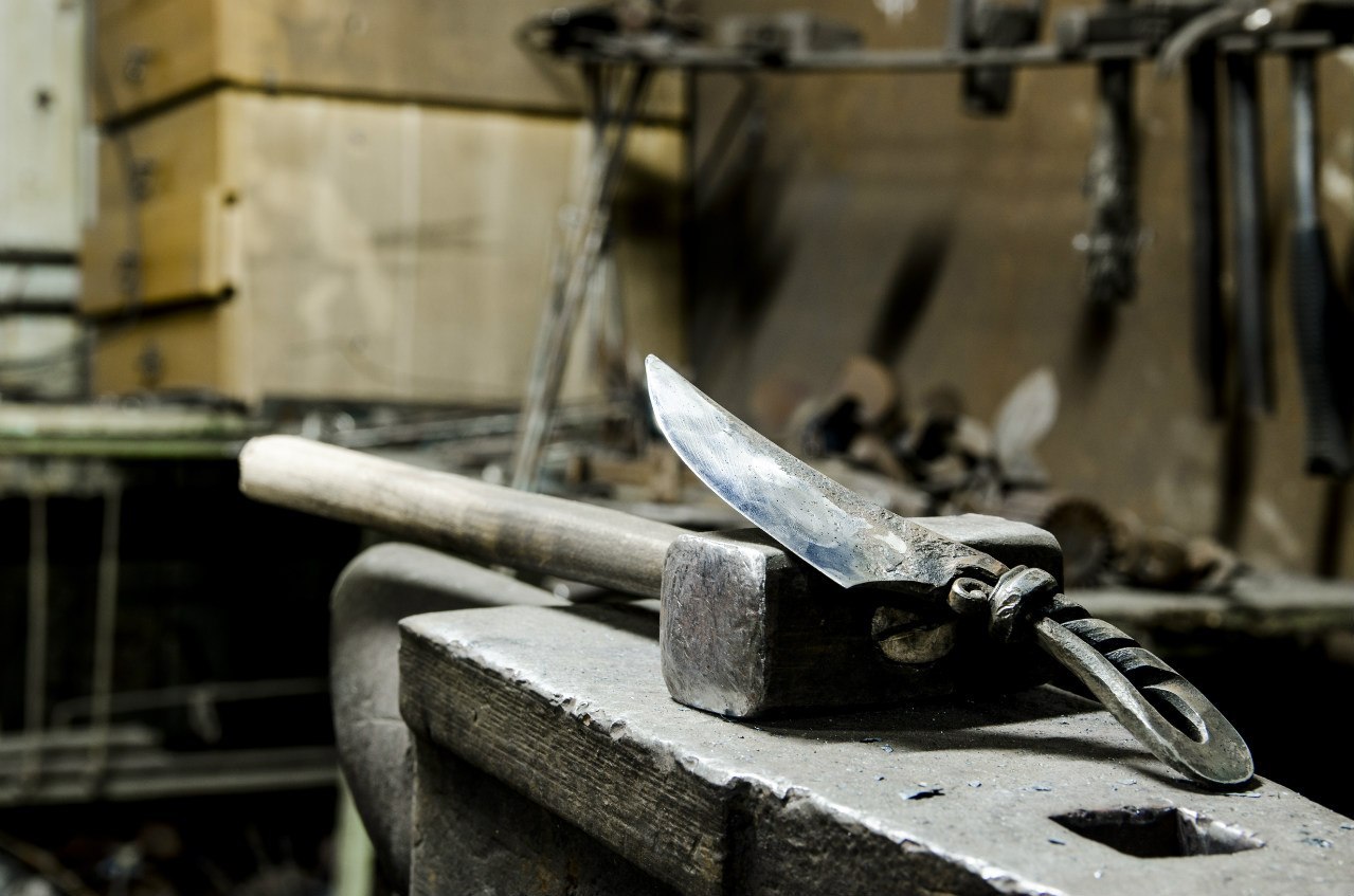 Novgorod knife made on a manual forge from a blacksmith from the city of Myshkin - My, Blacksmith, Russia, With your own hands, Knife, The photo, Longpost