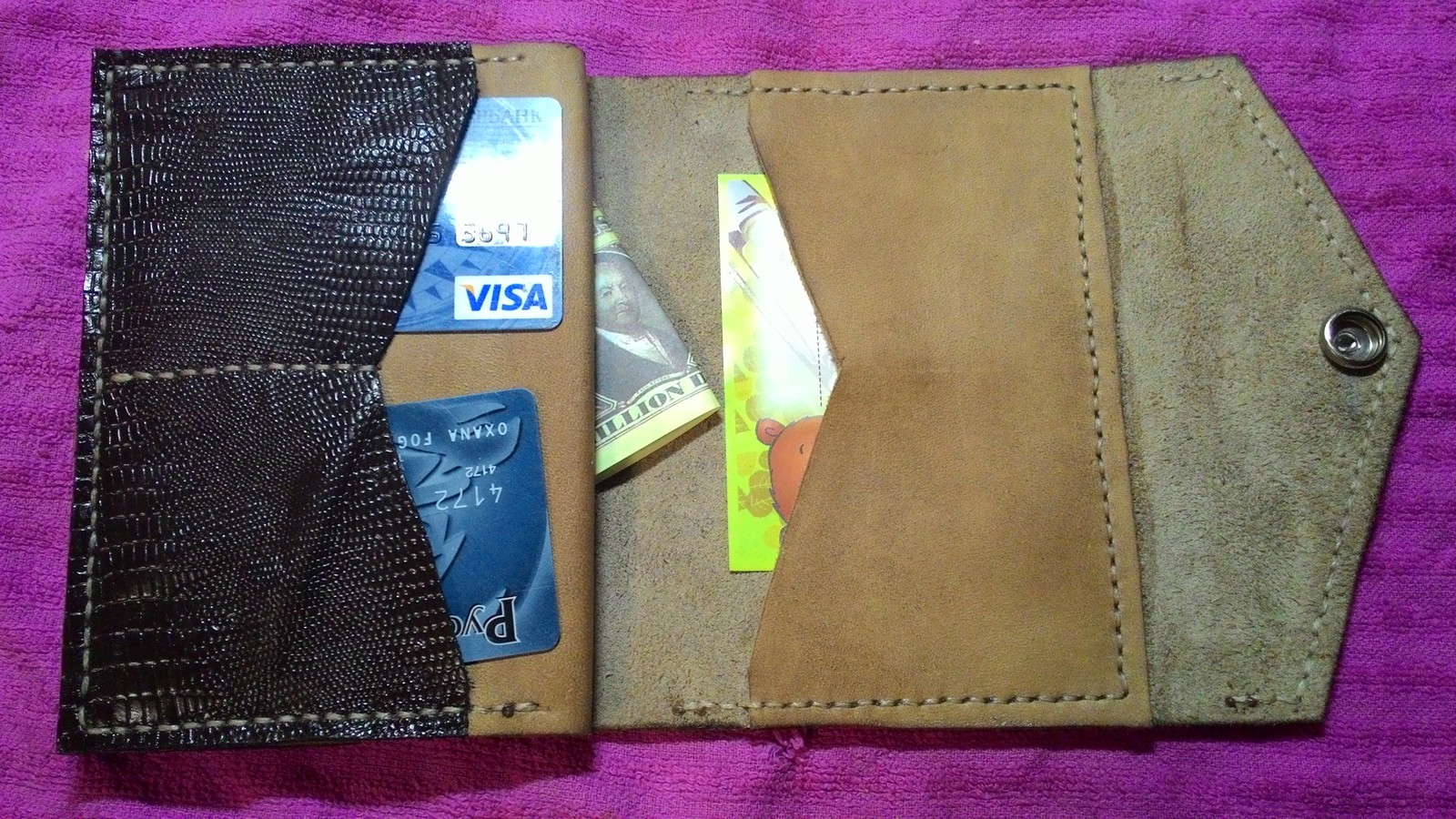 Wallets. - Leather, Handmade, Longpost