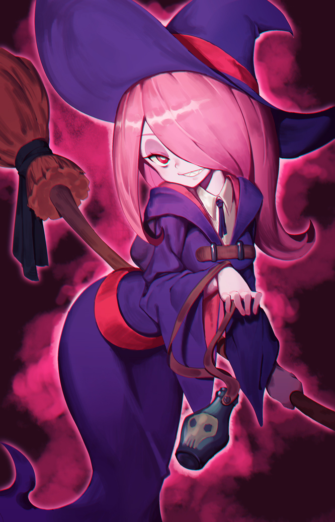 Sucy manbavaran - Anime, Art, Anime art, Little witch academia, Sucy manbavaran