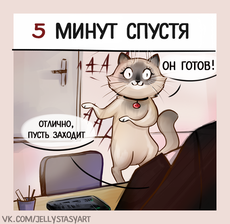 Interview - My, cat, GIF, Comics, Work, Interview, Longpost, GIF with background