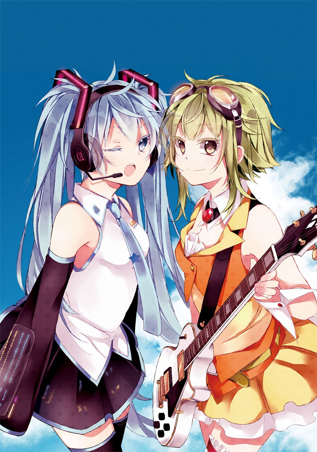 Vocaloids - Anime, Vocaloid, Hatsune Miku, Anime art, Gumi megpoid, Longpost