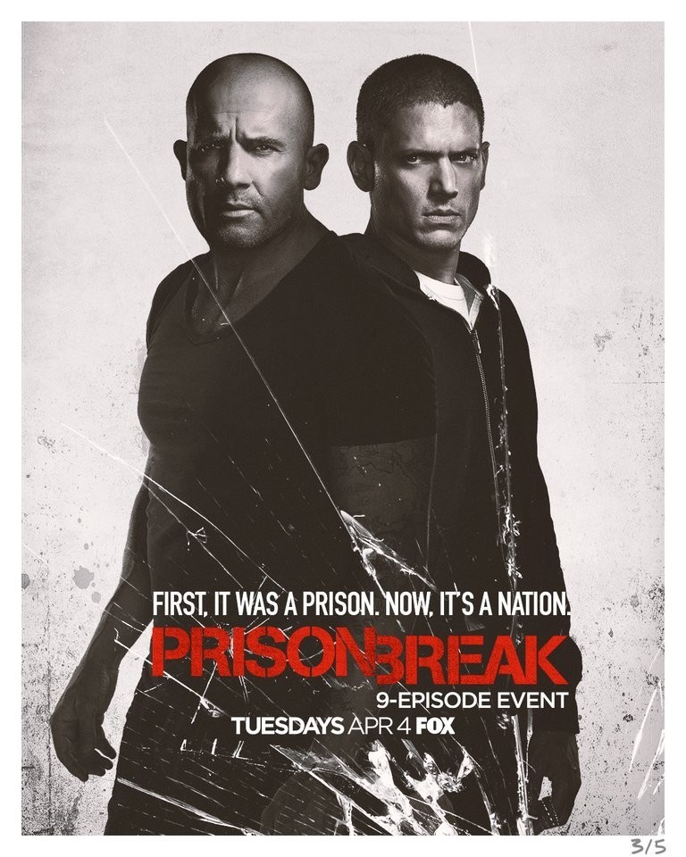 Новый постер 5 сезона Prison Break - Сериал побег, Побег из тюрьмы, Сериалы