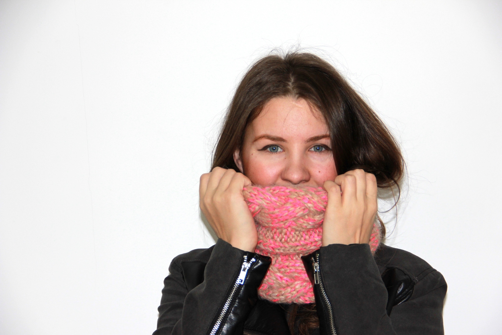 early spring mood - My, Knitting, Snood, Scarf, , Spring, Longpost