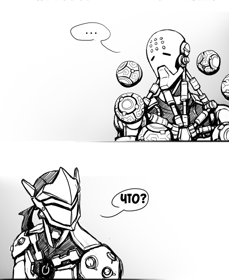 Teacher and pupil - Overwatch, Translation, Comics, Longpost