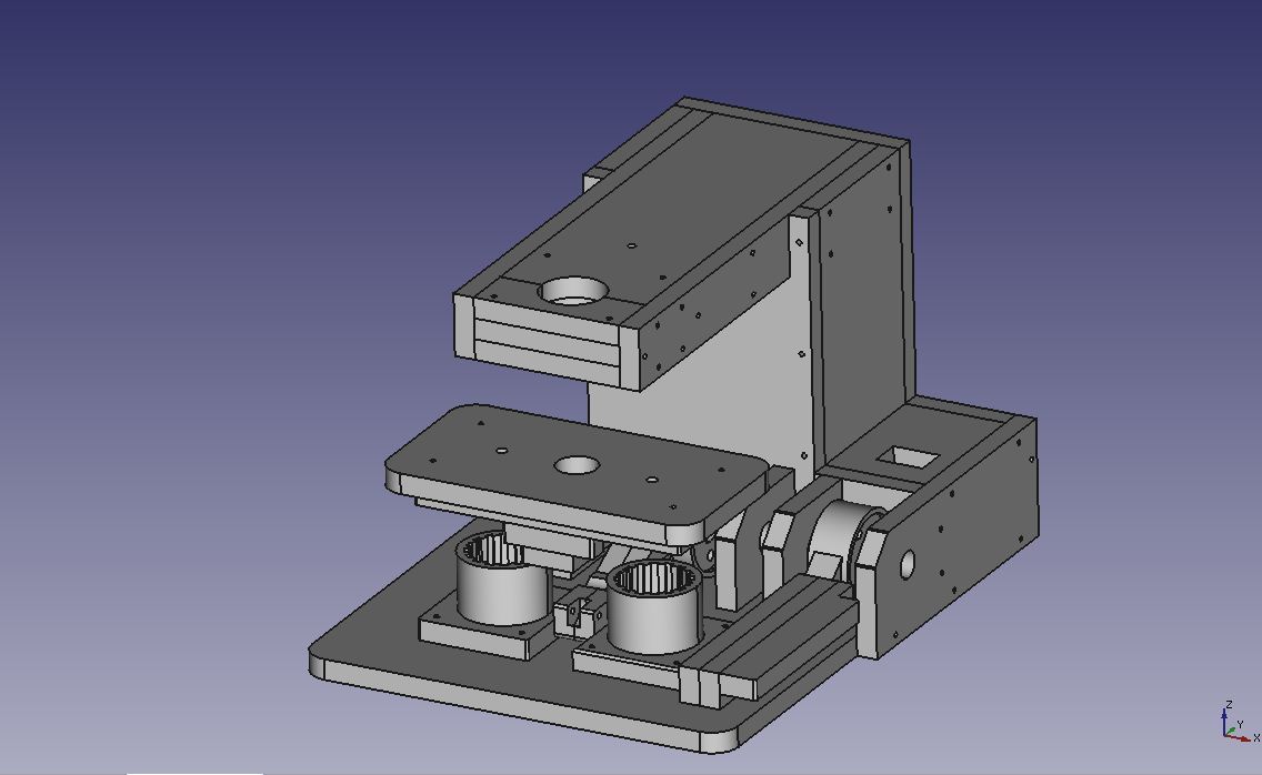 Самодельный сверлильный станок из 3d модели FreeCAD на ЧПУ - Моё, Сверлильный станок, ЧПУ, Мдф, Xl6009, Freecad, 3D моделирование, Cnc, Длиннопост