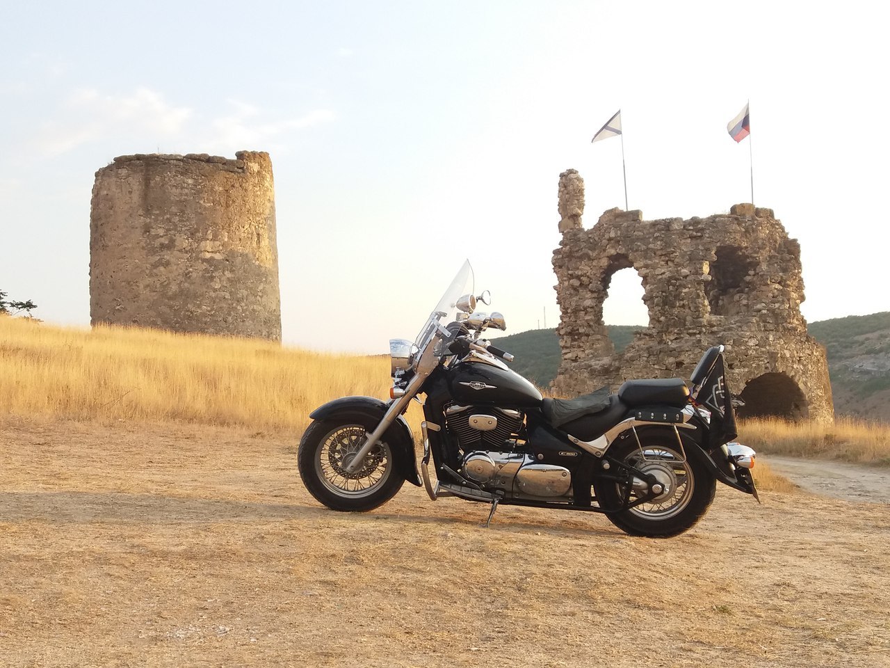 From sea to sea. - My, Motorcycle travel, Crimea, Bikers, Sevastopol, Yalta, Koktebel, Feodosia, Longpost, Motorcyclists