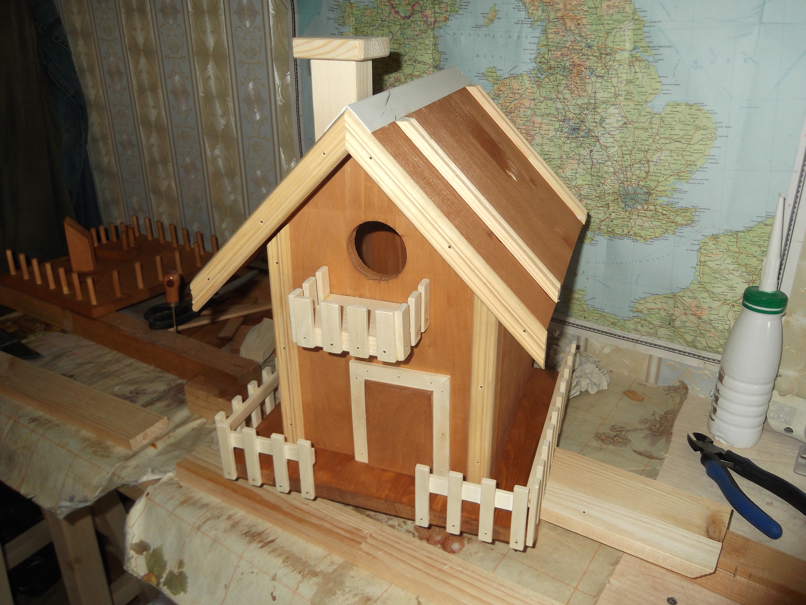 Funny birdhouses :) - My, Birdhouse, Carpenter, Birds, Longpost