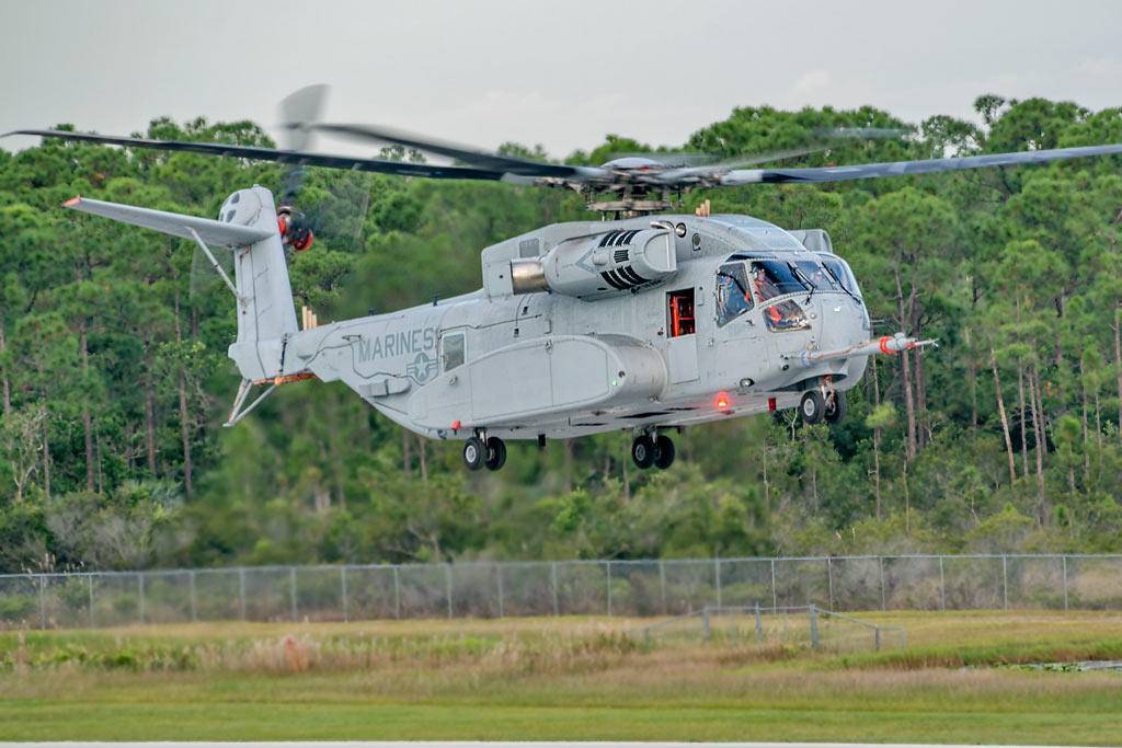 Морская пехота США получила первый предсерийный вертолет CH-53K King Stallion - Авиация, Вертолет, Разработка, Видео, Длиннопост, Ch-53k