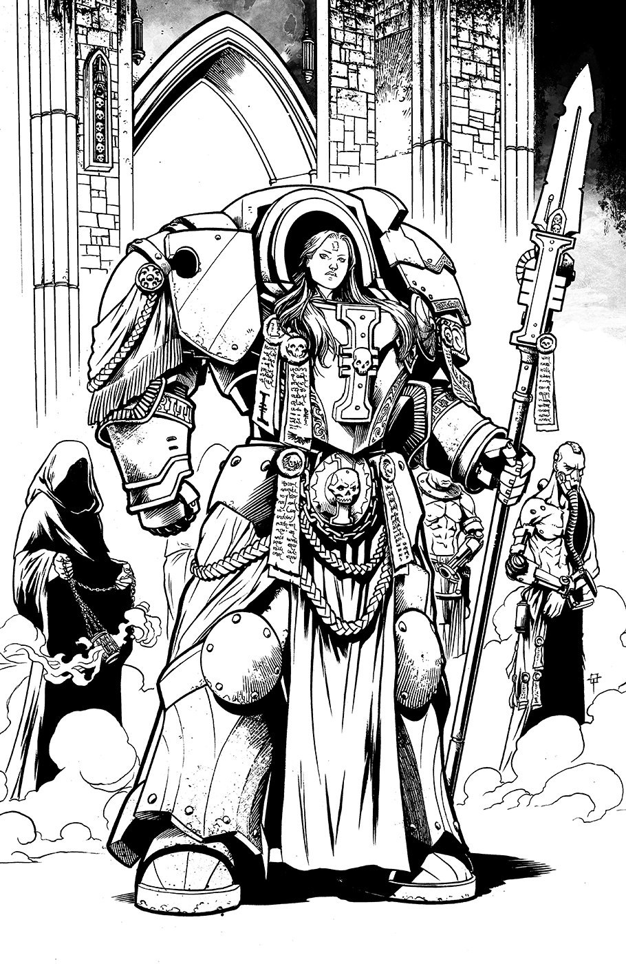 Moment from the Will of Iron comic - Warhammer 40k, Warhammer, Inquisition, Comics, Wh Art, Longpost