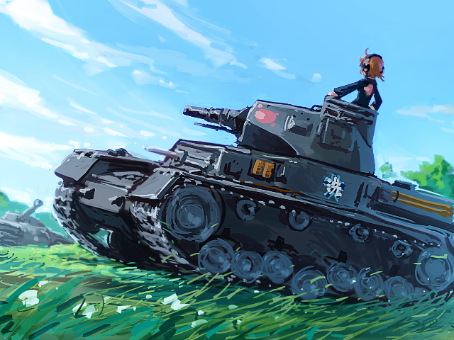 Girls und panzer - Girls und panzer, Anime