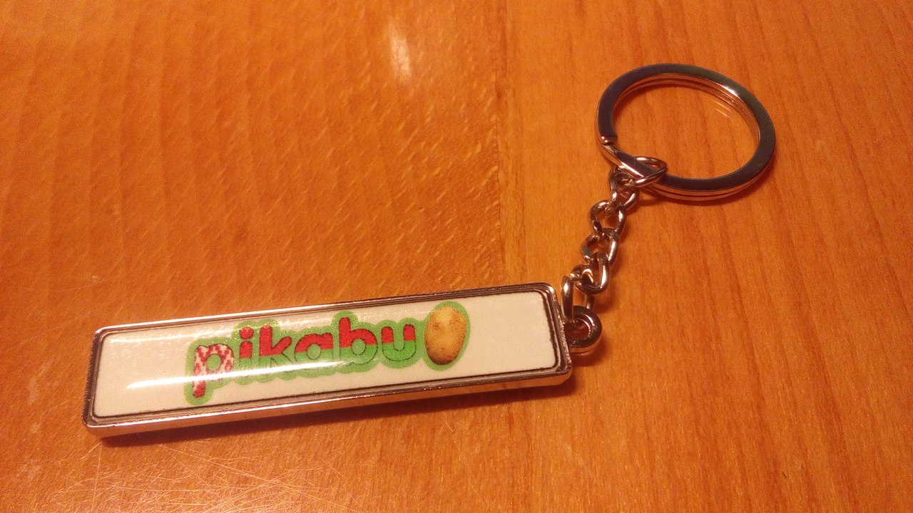 Now I have a pocket PIKABOO :) - My, Peekaboo, Keychain, Fluorescence