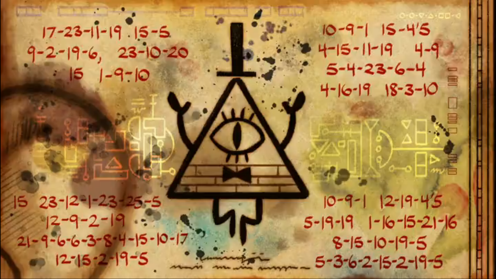 All screensavers from Gravity Falls - Gravity falls, Screensaver, Diary, Longpost