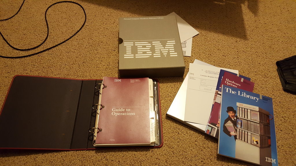 Новый IBM PC/AT из 1988 года - Ibm, Компьютер, Dos, Ретро, Видео, Длиннопост