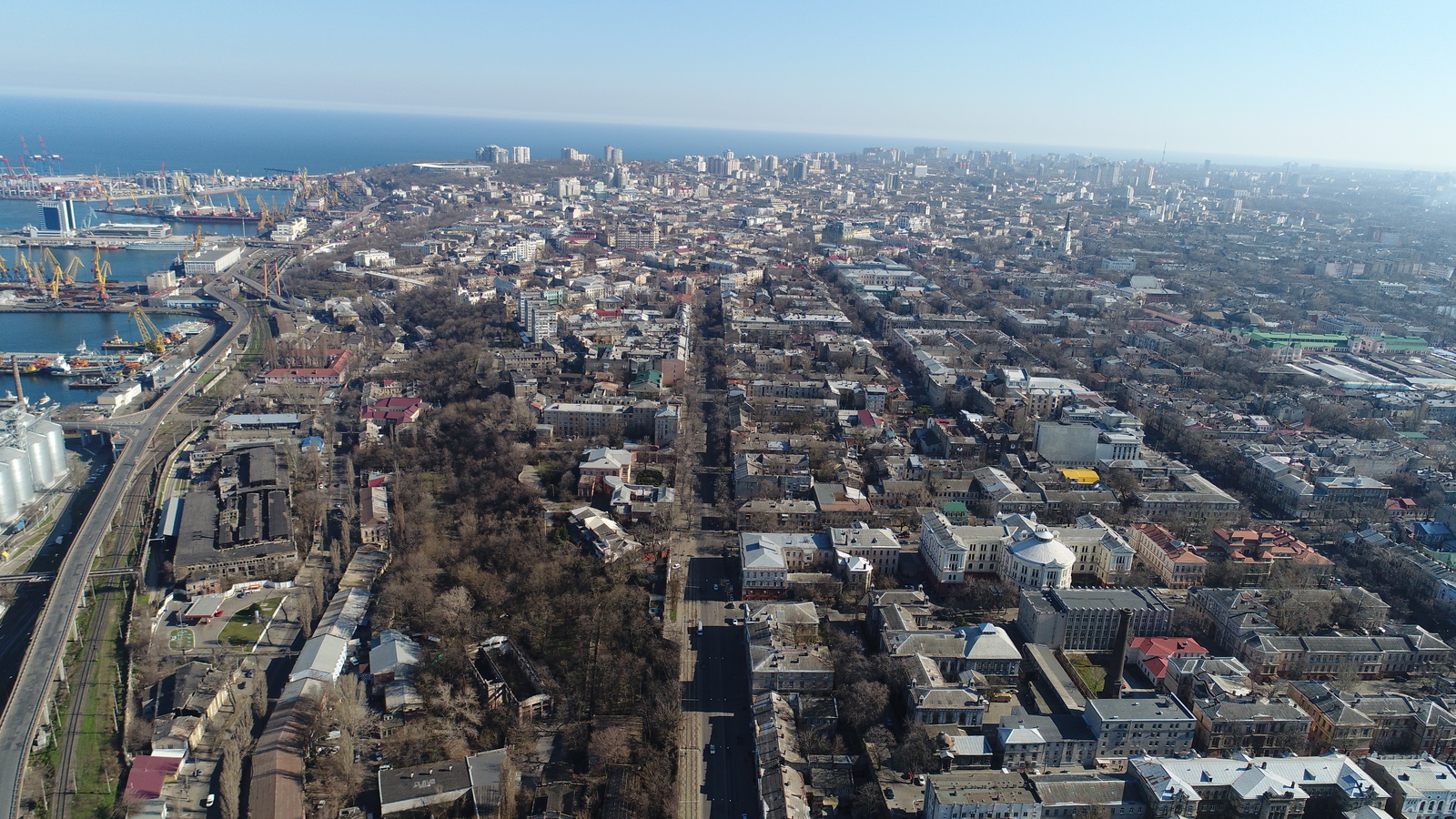 Our Odessa from a bird's eye view! - My, Odessa, The photo, Sea, Town