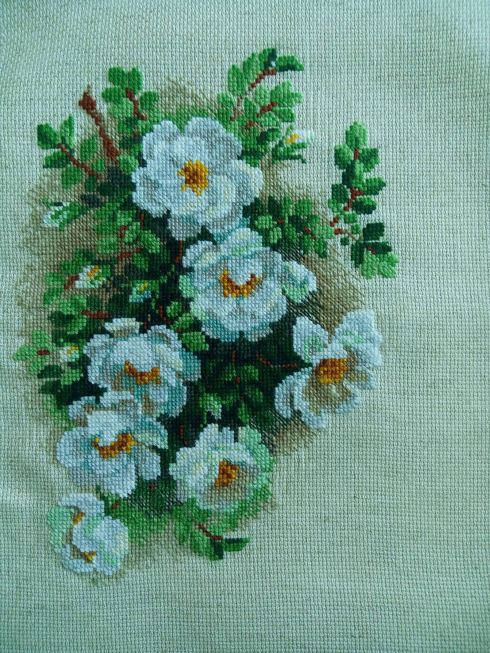 About cross stitch... - My, Cross-stitch, Paintings with threads, Needlework, Mom's needlework, Longpost