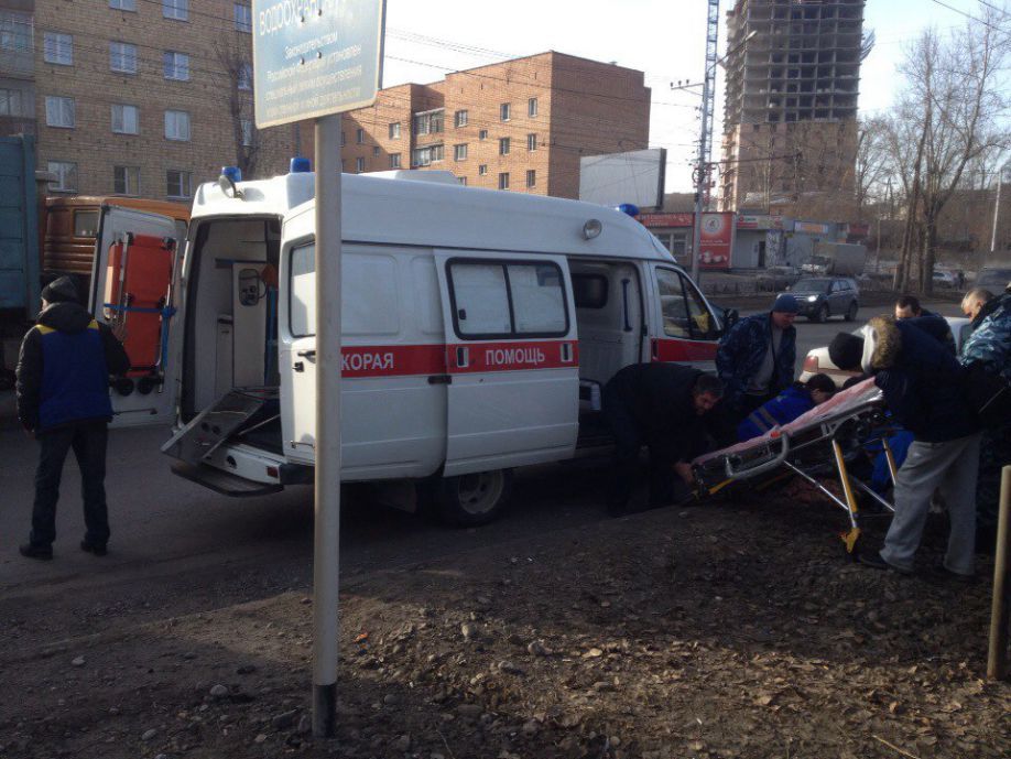 Kamaz driver knocked down a 9-year-old boy in Krasnoyarsk - Krasnoyarsk, Road accident, A pedestrian, Children, Longpost