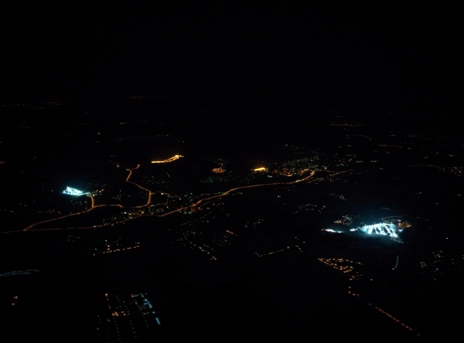 Dmitrov, Moscow region - My, Dmitrov, Dmitrovsky District, Moscow region, Sorochany, View from the plane, Moscow, Skiing, Longpost