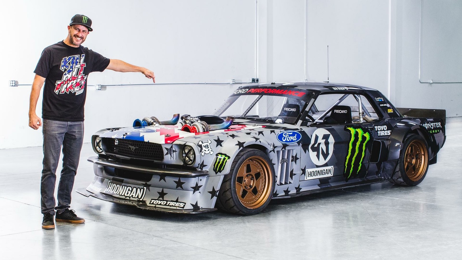 One of the ardent fans of Ken Block and his Mustang Hoonicorn RTR V1/V2 - My, Ken block, Ford mustang, Hoonigan, Gymkhana, , Drift, Jimkhana