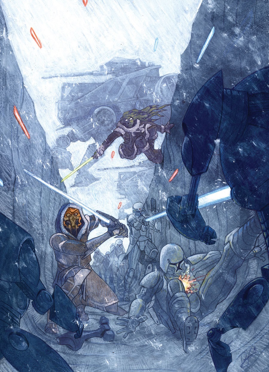 Attack of the clones - Star Wars, Art, Longpost