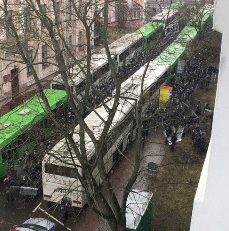 Center of Minsk right now. - Minsk, Republic of Belarus, Politics