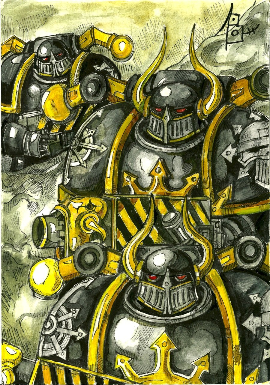 Unusual art on your favorite universe. - Warhammer 40k, Warhammer 30k, Chaos, Imperium, Wh Art, Longpost