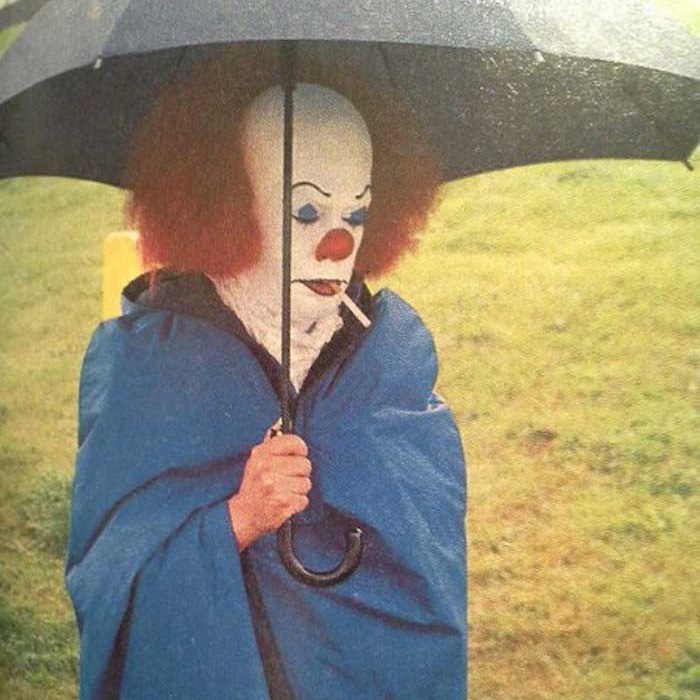 When I found out about the reshoot of It - It, Clown