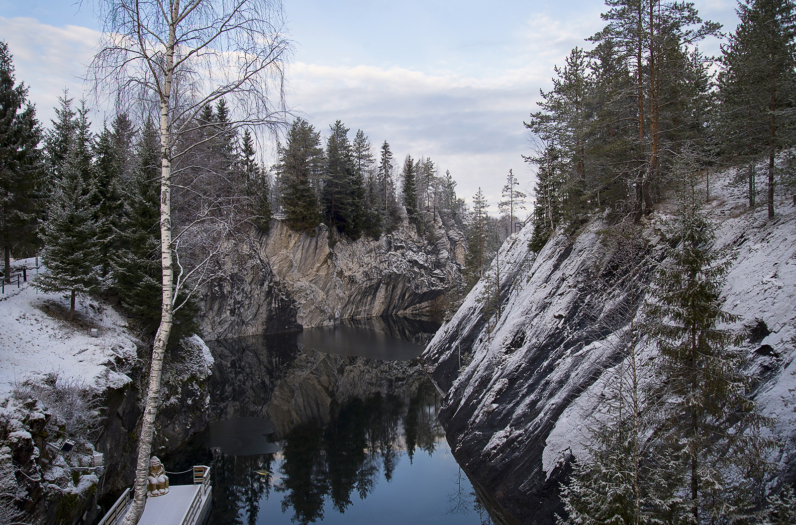 Ruskeala. - My, Ruskeala, Карелия, Mountain Park, Marble quarry, Marble Canyon, Ruskeala Canyon, The photo, Longpost