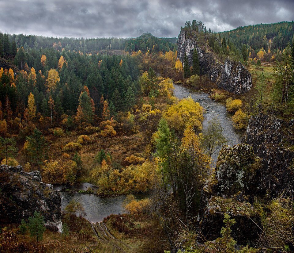 River Talitsa. - Talitsa, River, Nature, Sverdlovsk region