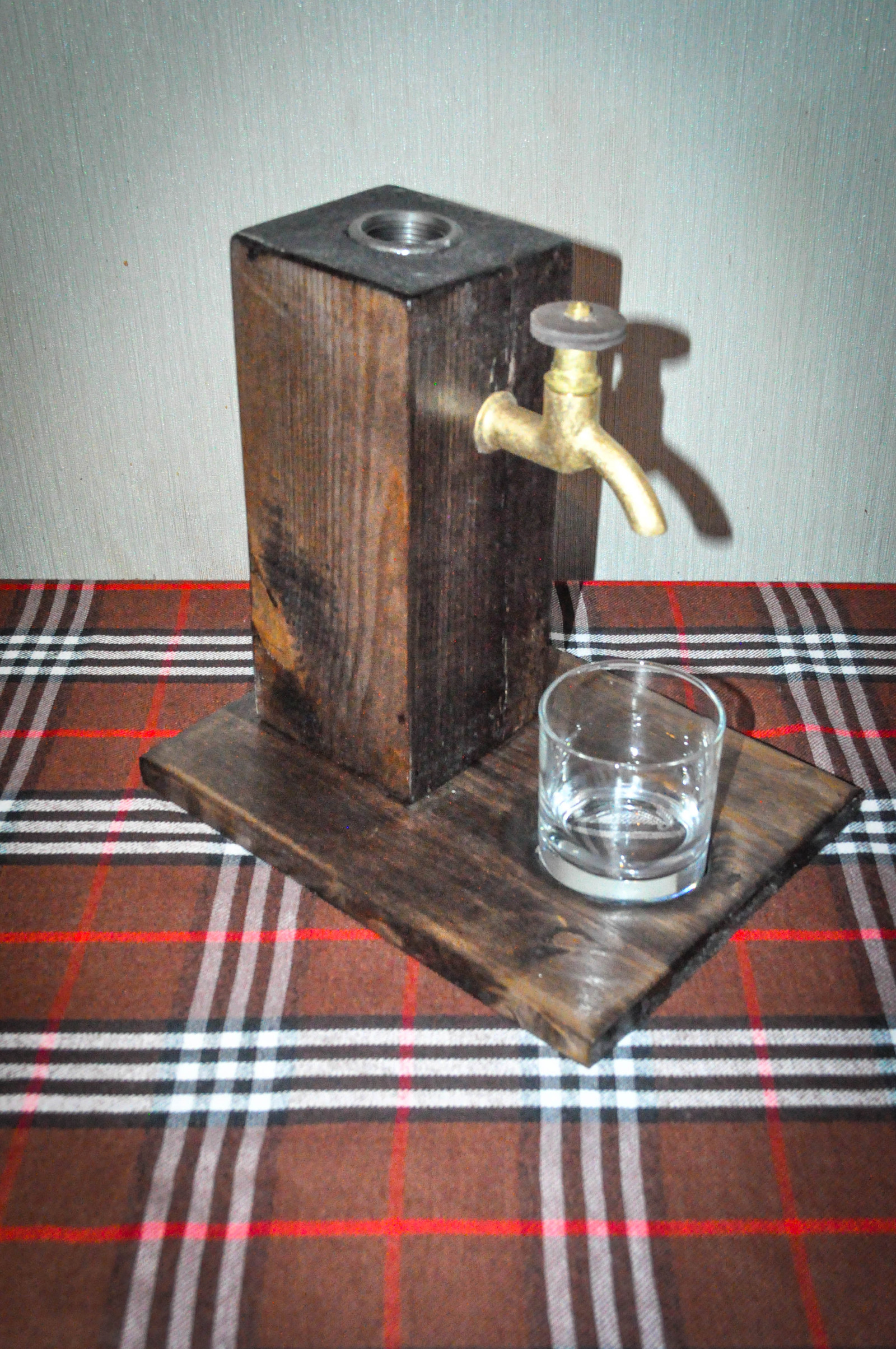 [Doing] Wooden dispenser for alcoholic beverages. - My, Dispenser, Tree, Handmade, Workshop, Wood, Woodworking, Longpost