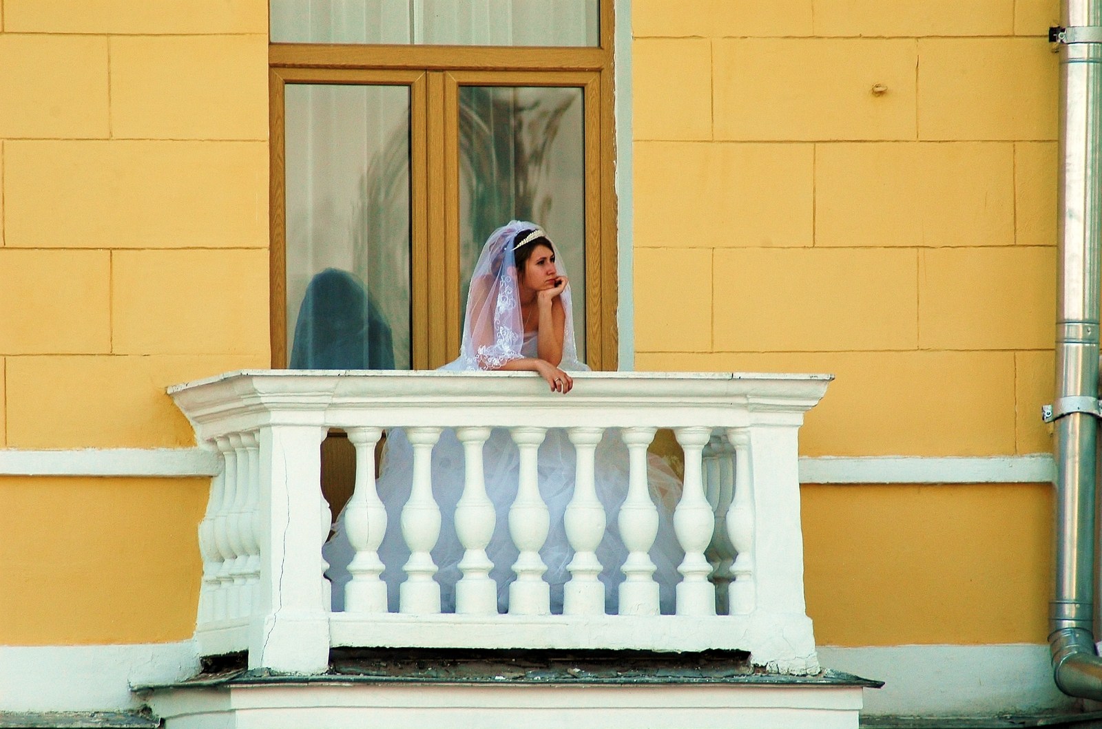 The Thoughtful Bride - My, Bride, Wedding, Arkhangelsk